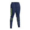 Royal Barry traeningsbukser moerkeblaa neon groen