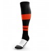 Zeus Parma fodboldstrømpe sort neon orange