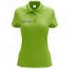 Zeus Poloshirt Promo dame neon groen